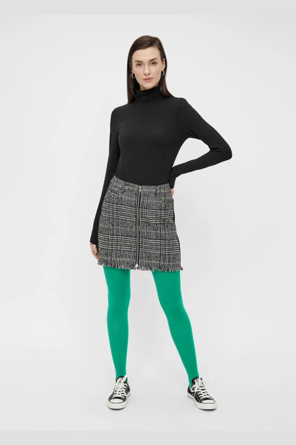 Pcsirene Ls Rollneck Top