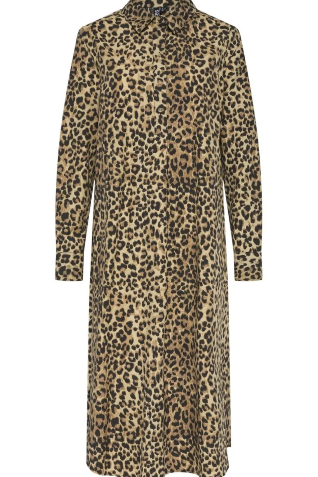 Pcsloe Ls Midi Shirt Dress