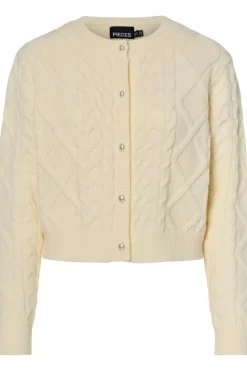 Pcsofia Ls O-Neck Knit Cardigan