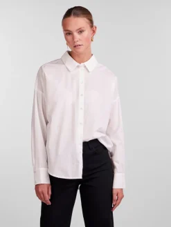 Pctanne Ls Loose Shirt