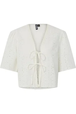 Pctyla 2/4 V-Neck Tie Top Pp