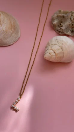 Pearl Letter Necklace