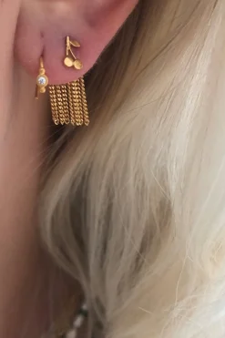 Petit Bon-Bon White Zircon Earring