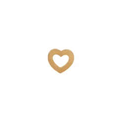Petit Open Love Heart Earring Goldenen