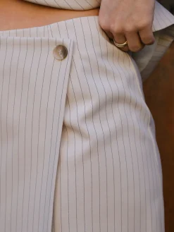 Petrani Pinstriped Skirt 165192