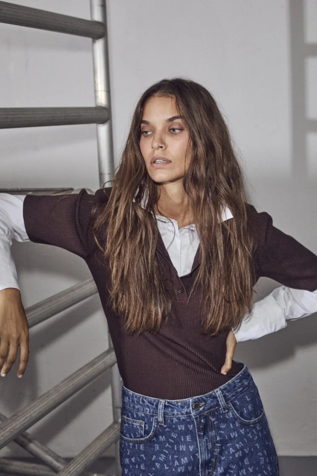 Piccolo Ss Polo Rib Knit HL10010