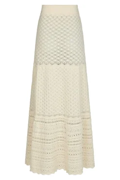Pillina Crochet Knit Skirt 165220