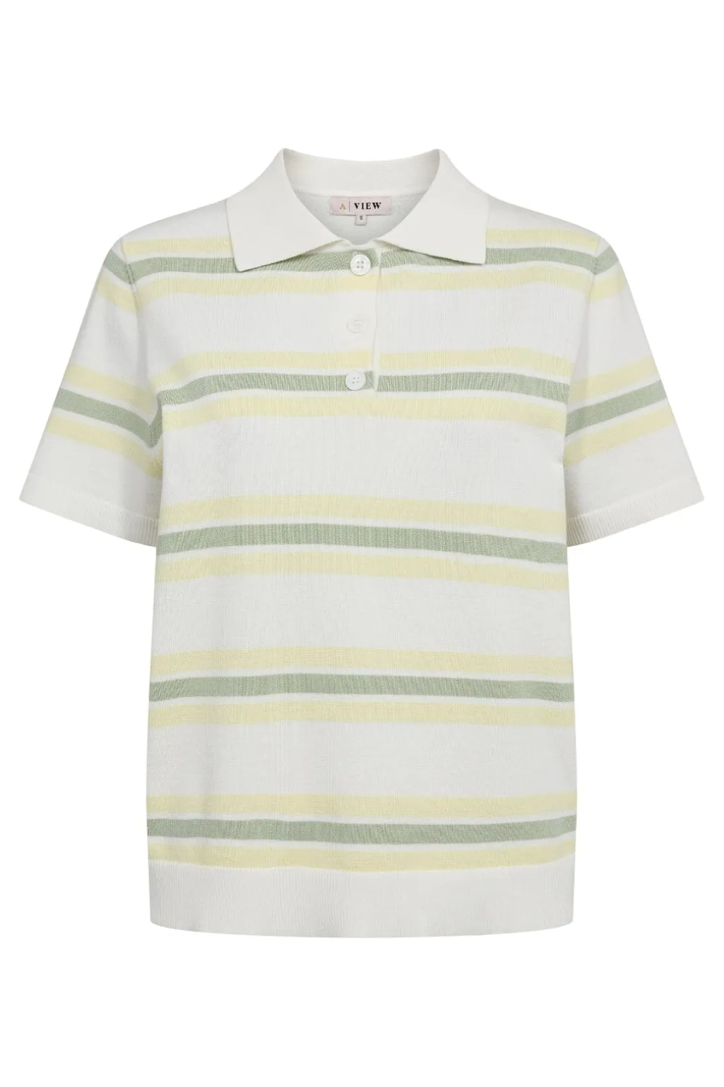 Polo Stripe Knit Blouse AV5060