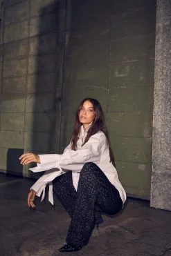 Pure Cuff Tie Shirt HL10386