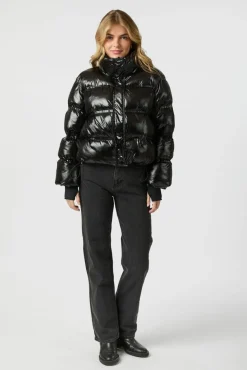 Rhea Shiny Puffer Jacket 165094