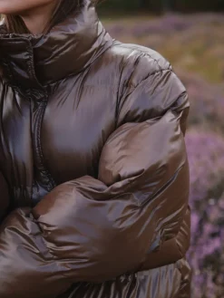 Rhea Shiny Puffer Jacket 165094