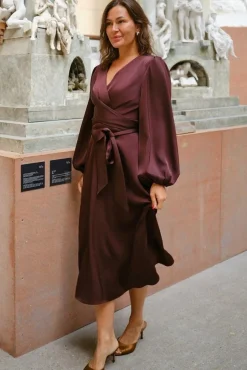 Rimini Heavy Sateen Dress 163039