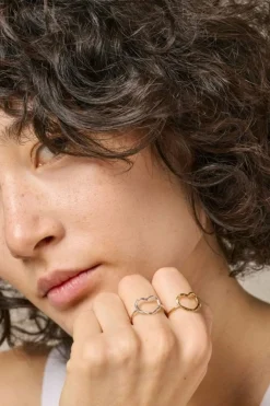 Ring, Organic Heart R87GM