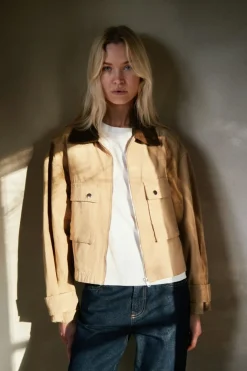 Rivera Canvas Boxy Jacket 164402