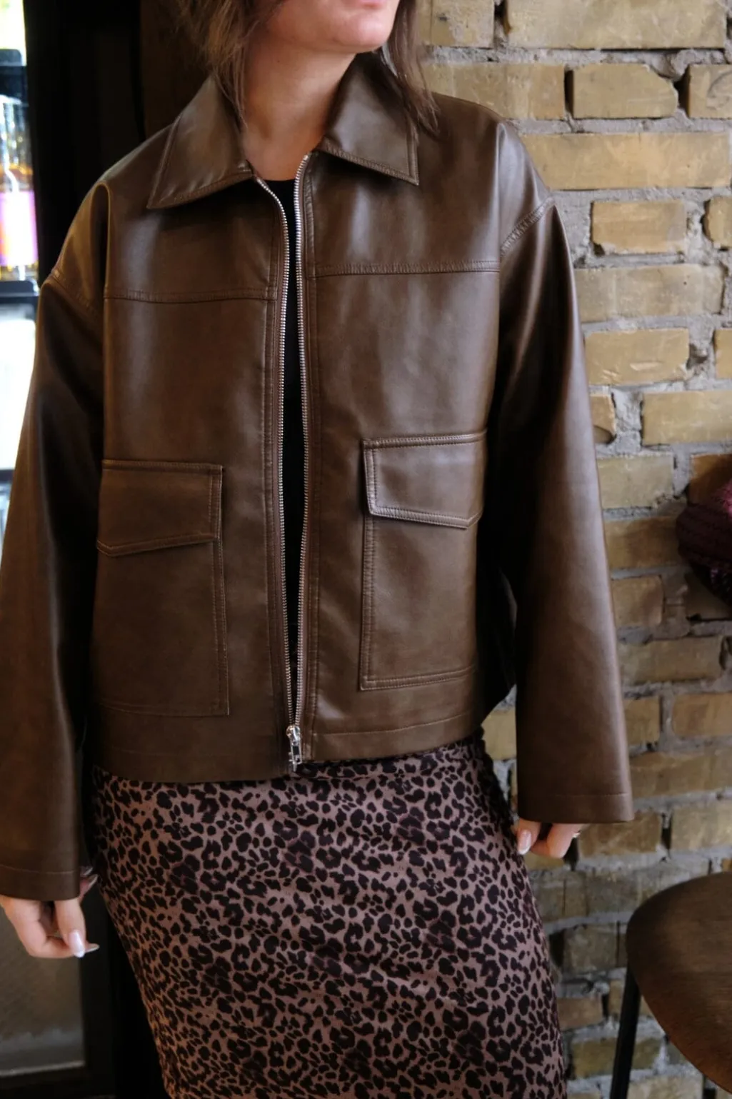 Roa Mesh Leo Skirt 164552