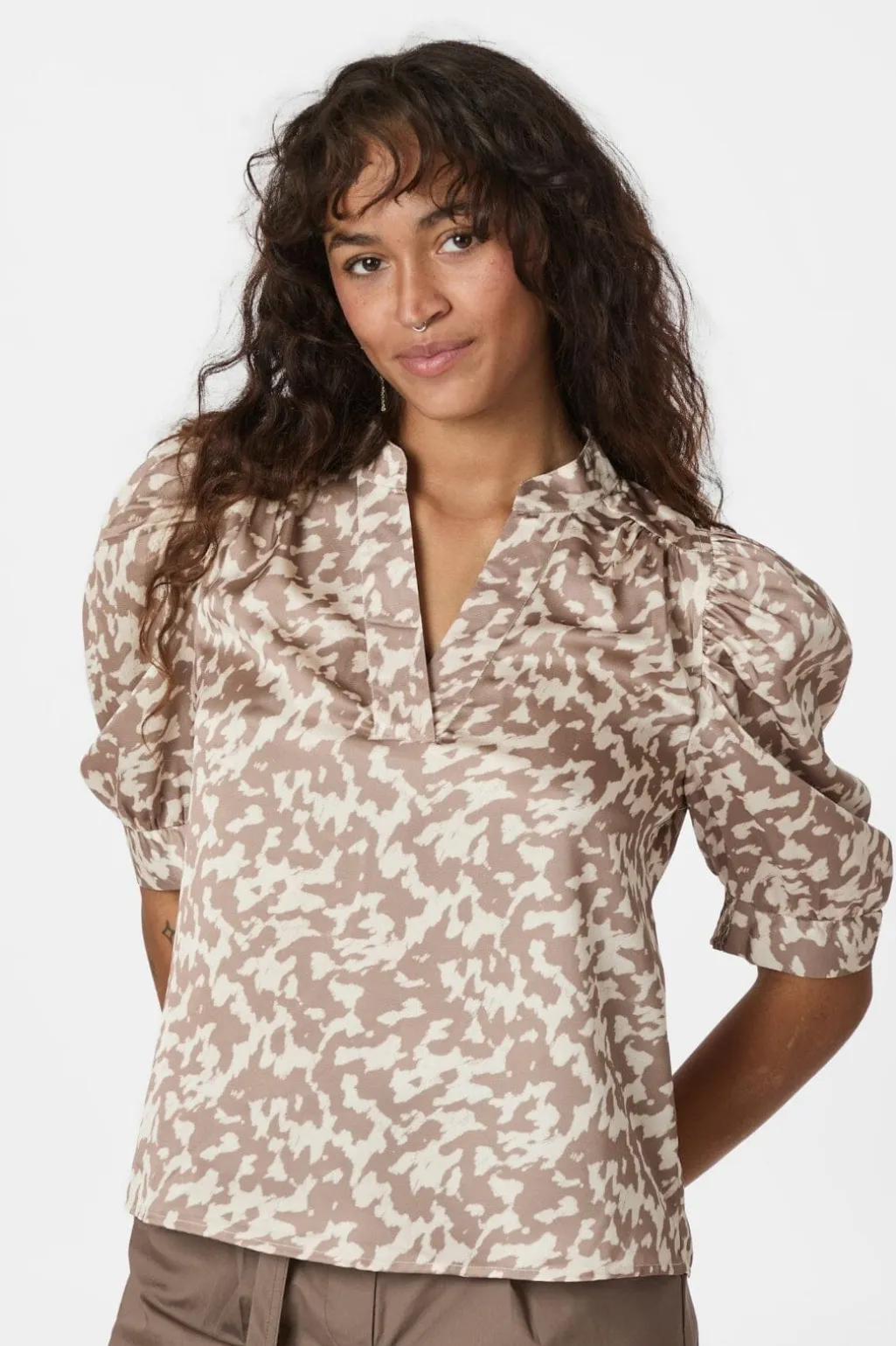 Roella Graphic Fade Blouse 165274