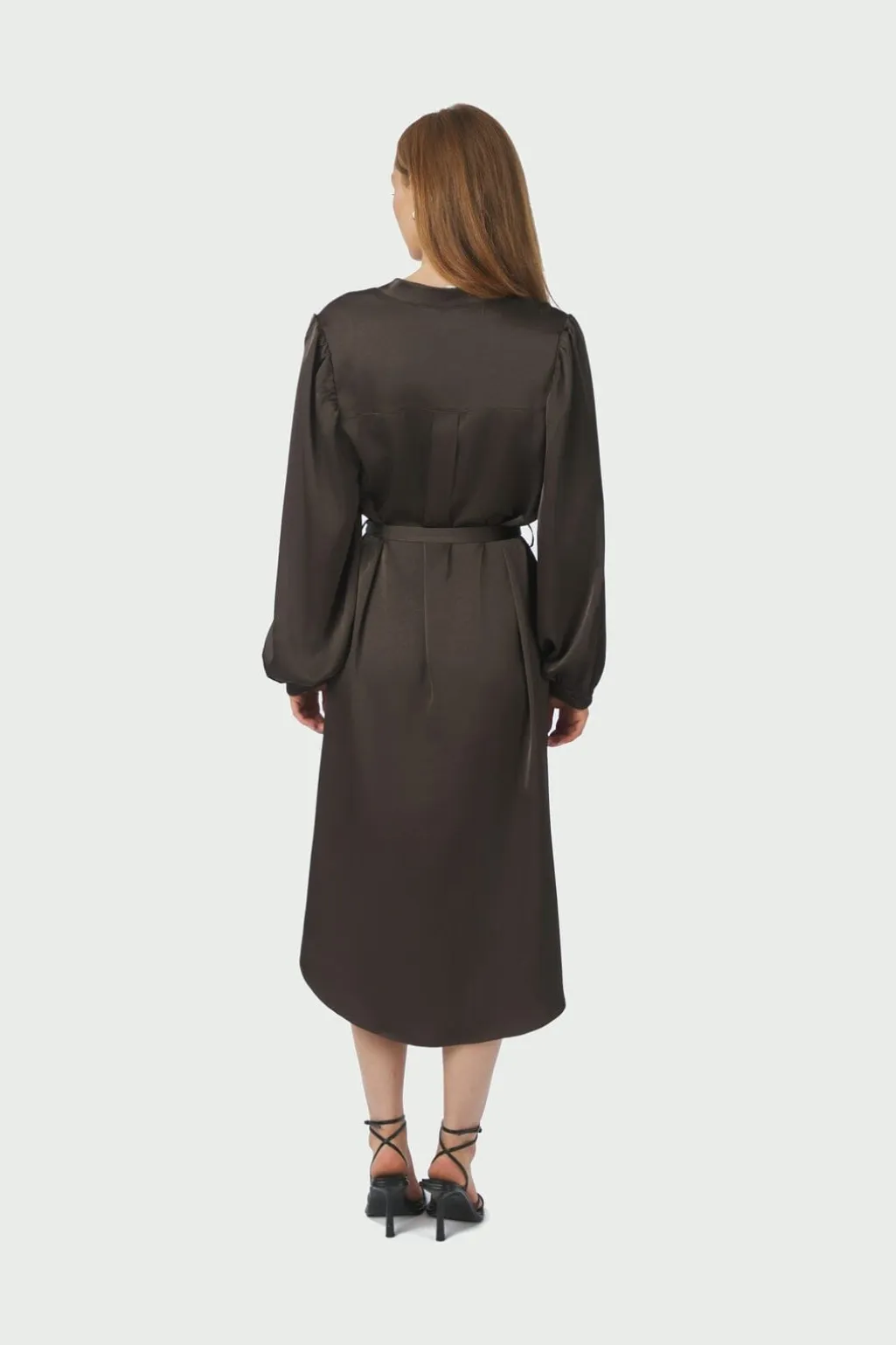 Rolana Heavy Sateen Dress 164533