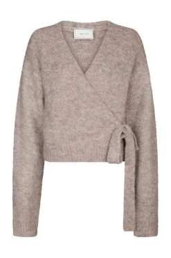 Ronia Fluffy Wrap Knit Cardigan 166619