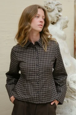 Rosa Mini Check Shirt 167089