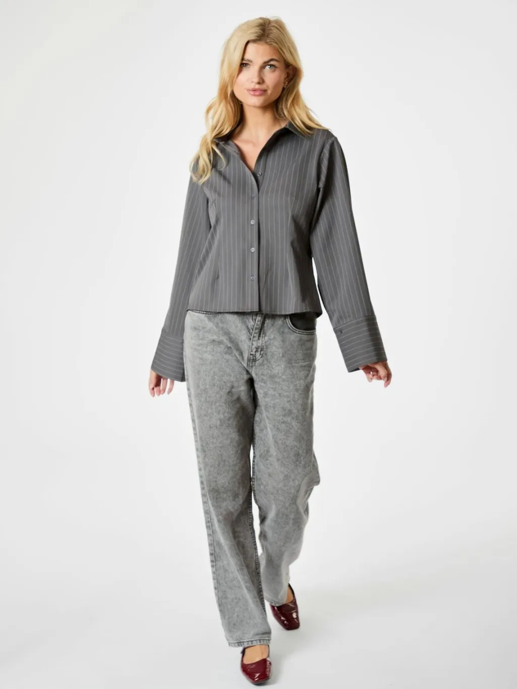 Rosa Pinstripe Shirt