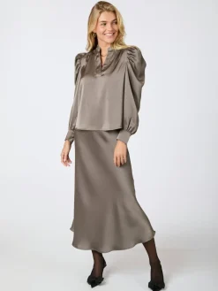 Rosslyn Heavy Sateen Blouse