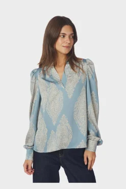 Rosslyn Paisley Drop Blouse 163976