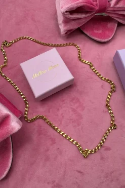 Round Palm Tree Mesh Necklace Colfigaro101