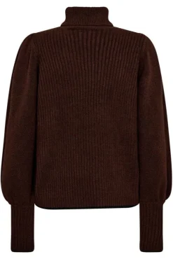 Rowcc Puff Rib Roll Neck 32209