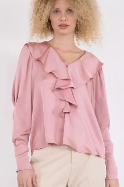 Sandie Sateen Blouse