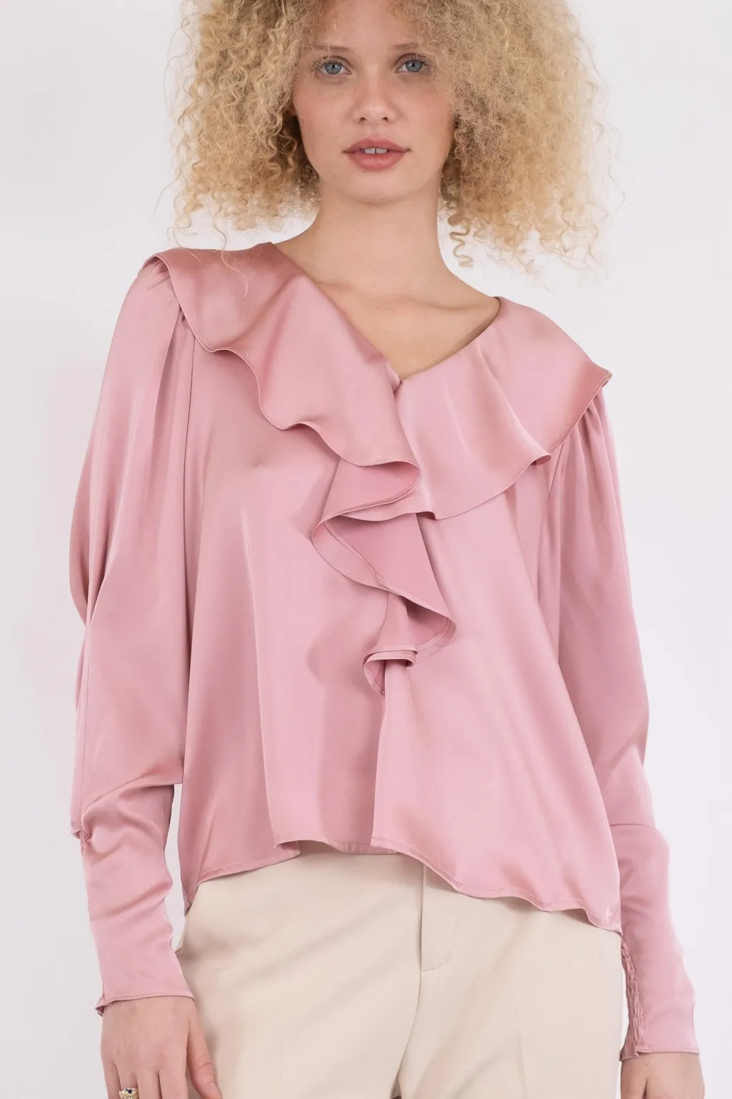 Sandie Sateen Blouse