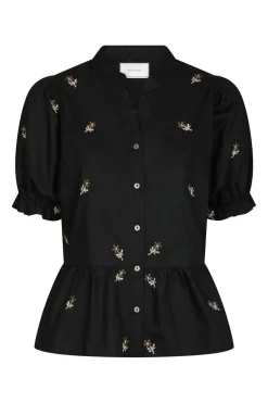 Savy Flower Emb Blouse 166791