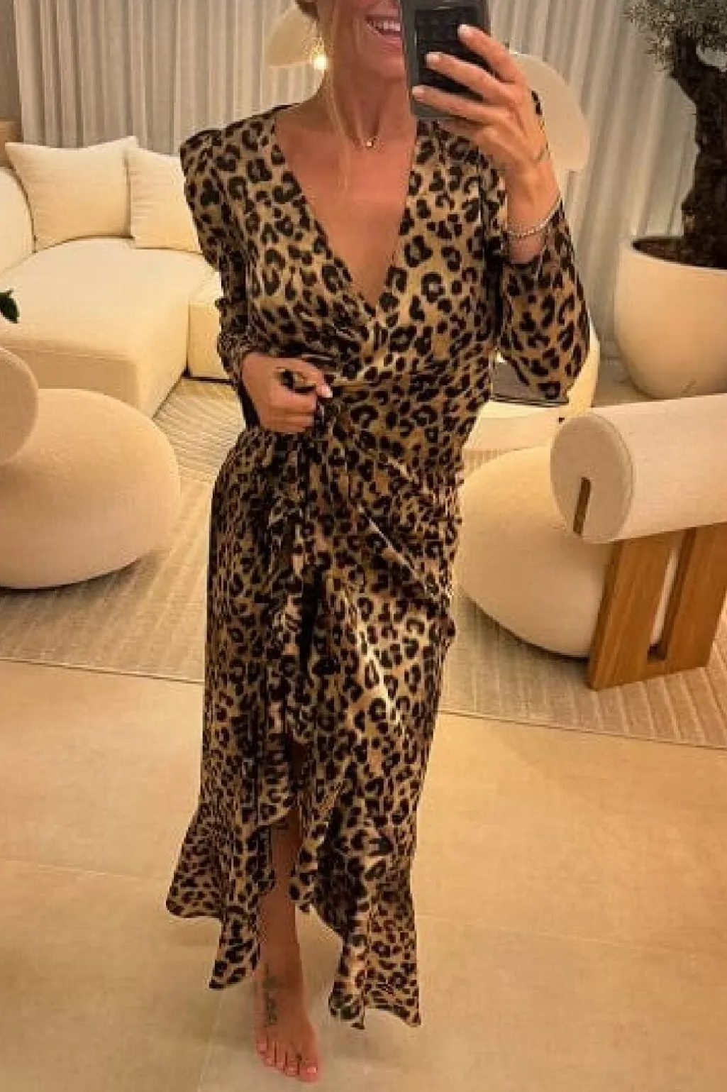 Senorita Leopard Dress