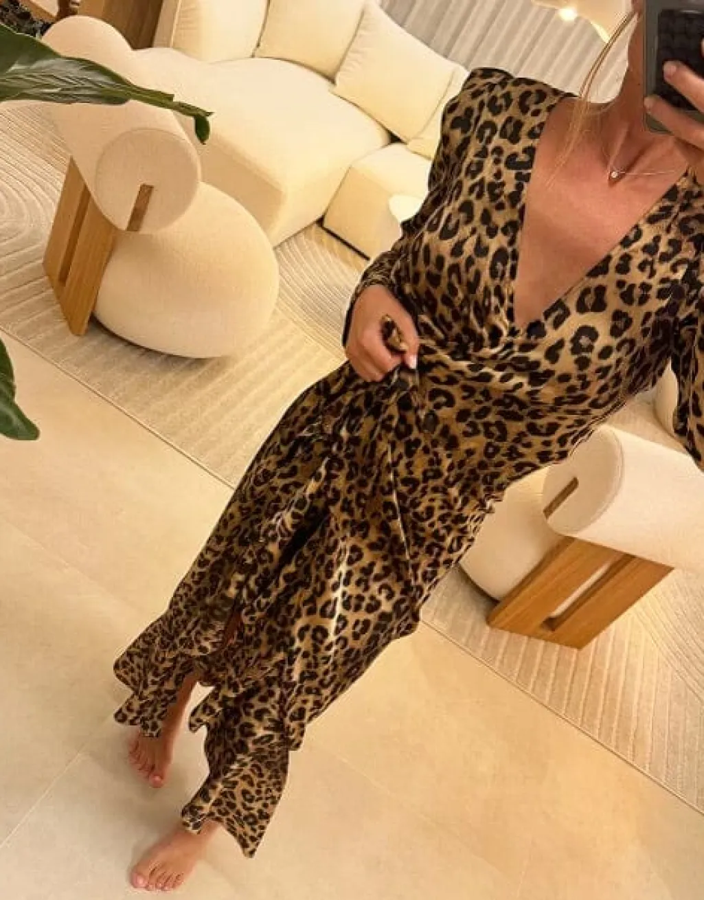 Senorita Leopard Dress