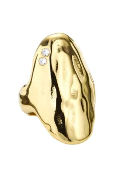 Shield Ring With Stones KKSRWS-XJK25-G