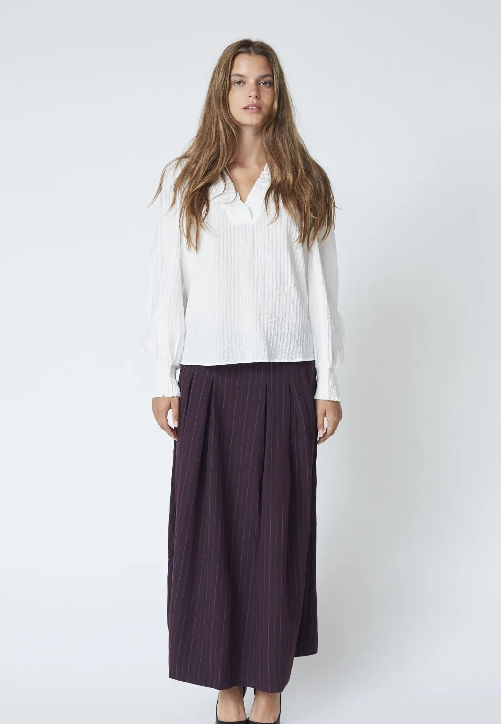 Shinacc V-Blouse 35922