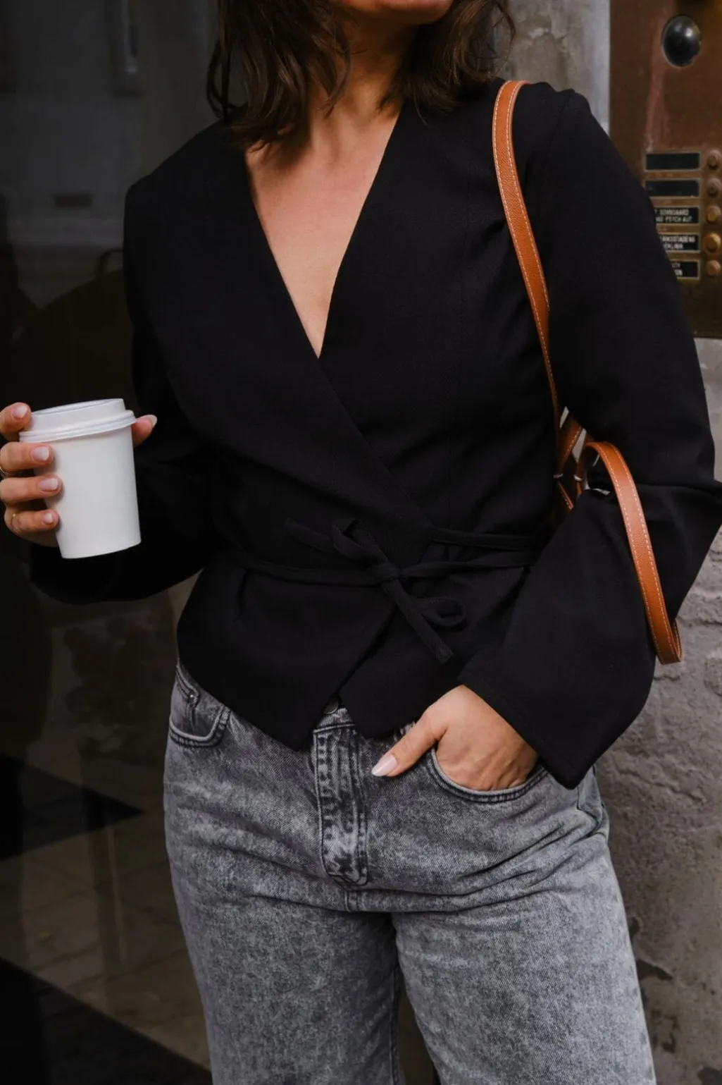 Simmi Wrap Blouse 164152