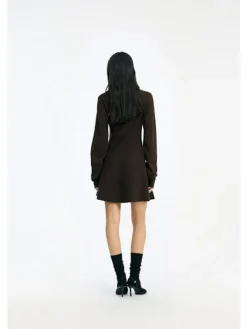 Slinky Knit Polo Dress 1154881667