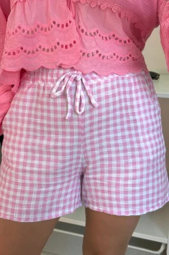 Sofie Shorts- Pink