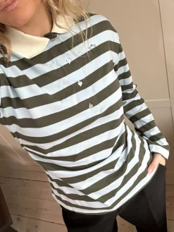 Stetsonmd Ls Stripe Polo 58842