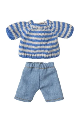 Strikket Sweater Og Bukser, Storebror Mus