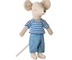 Strikket Sweater Og Bukser, Storebror Mus