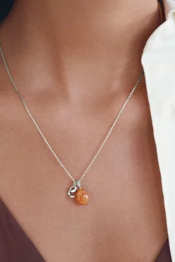 Sunstone Fire Pendant
