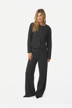 Sury Herringbone Pants 166366