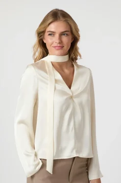 Susanna Heavy Sateen Blouse 165018