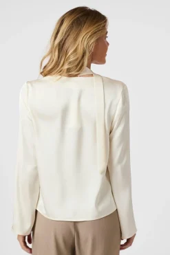 Susanna Heavy Sateen Blouse 165018