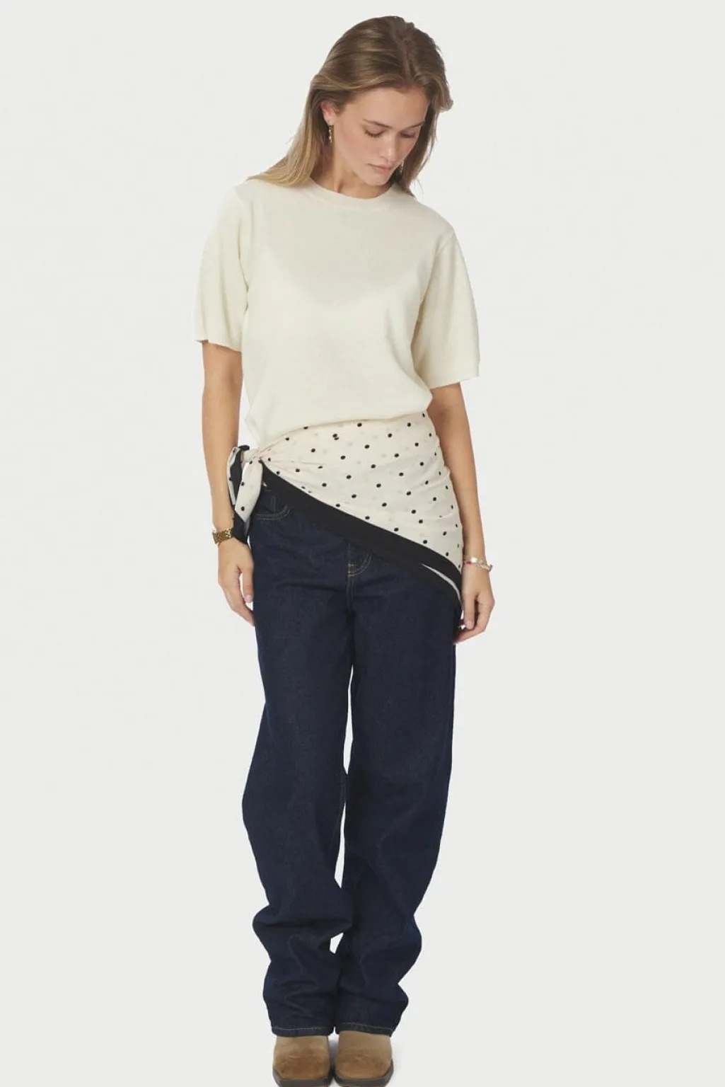 Tamma Big Dot Scarf 167851