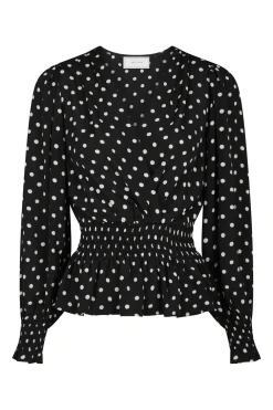 Tamona Crepe Dot Blouse 167939