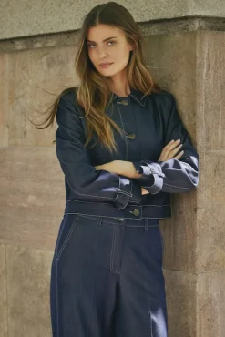 Terrycc Denim Jacket 30325