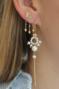 Three Dots Earring Goldenen