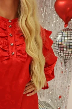 Tia-Ls-Frill Dress 22076